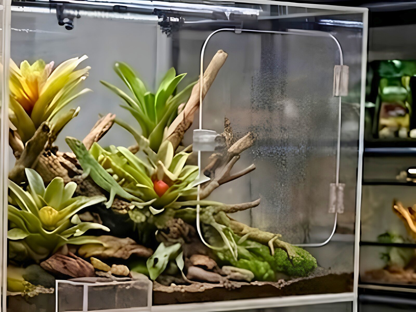 着生植物のレイアウト